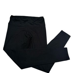Two Pairs!!!!!!!!  Black Stretchy Leggings with Moisture-Wicking Fabric